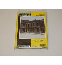 DPM DPM HO scale KIT #121 SEYMOUR BLOCK 7" W X 3" D X 4" H