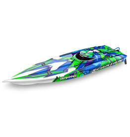 Traxxas Traxxas 57076-4 - Spartan Brushless 36" Race Boat w/ TSM RTR, Green