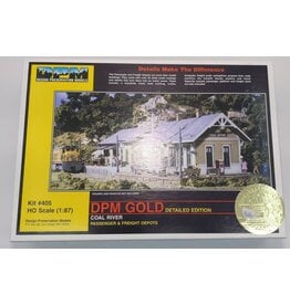 DPM DPM 40500 HO Scale Coal River Passenger & Freight Depots Detailed Edition Kit EX