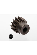 Traxxas Gear, 14-T pinion (1.0 metric pitch) (fits 5mm shaft)/ set screw (for use only with steel spur gears)