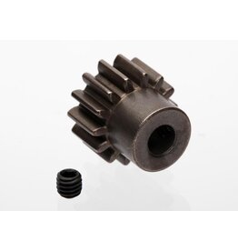 Traxxas Gear, 14-T pinion (1.0 metric pitch) (fits 5mm shaft)/ set screw (for use only with steel spur gears)