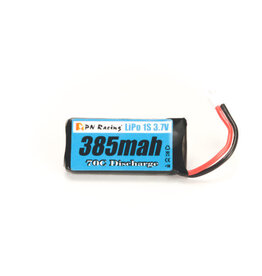 PN Racing PN Racing 700385 70C Discharge LiPo MOLEX Female Plug 385mah 2S Battery