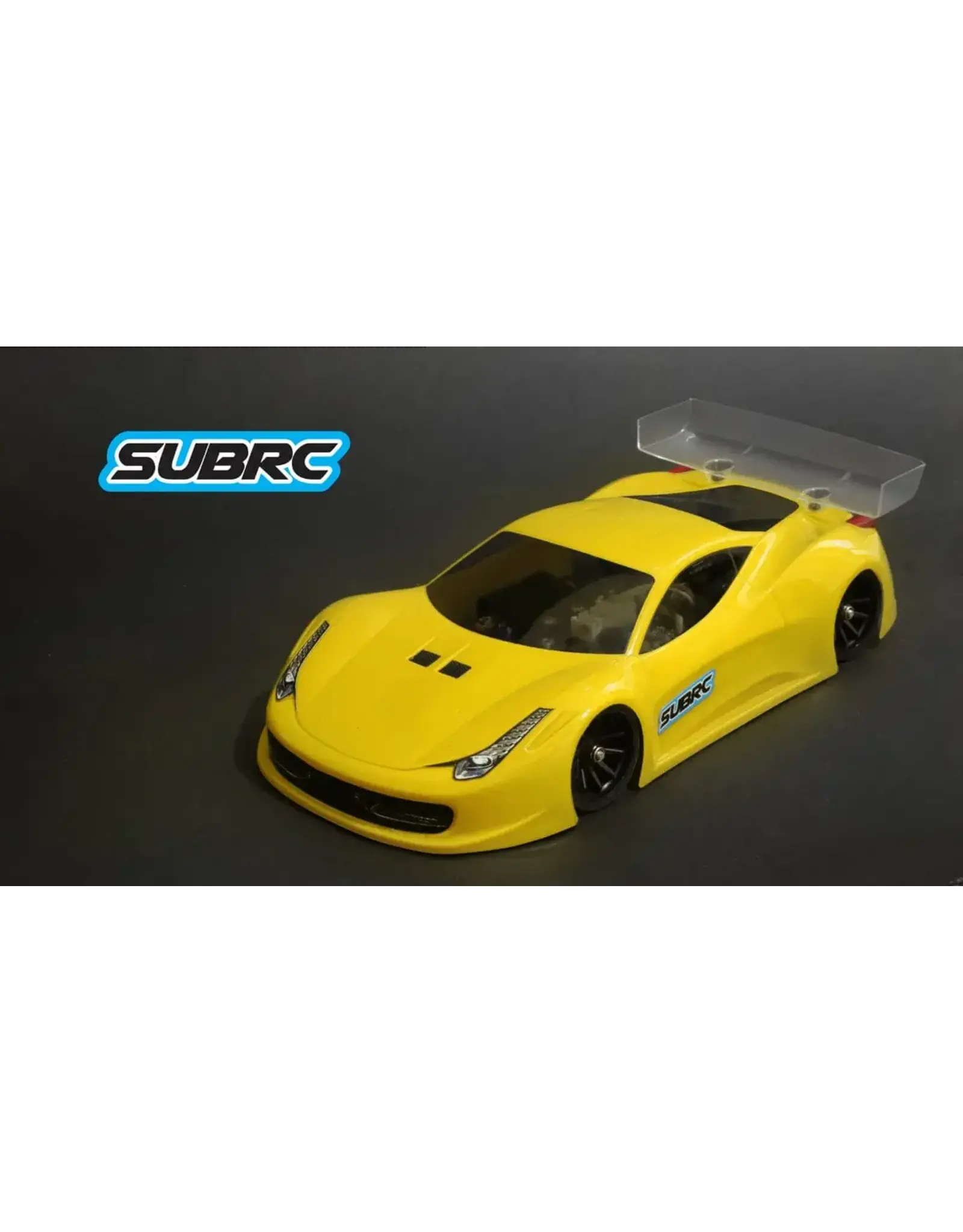 SUBRC 458GT (Inspired by Ferrari 458 GT3) Lexan Body - SubRC