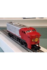 Lionel sante fe 0 scale engine and tender used