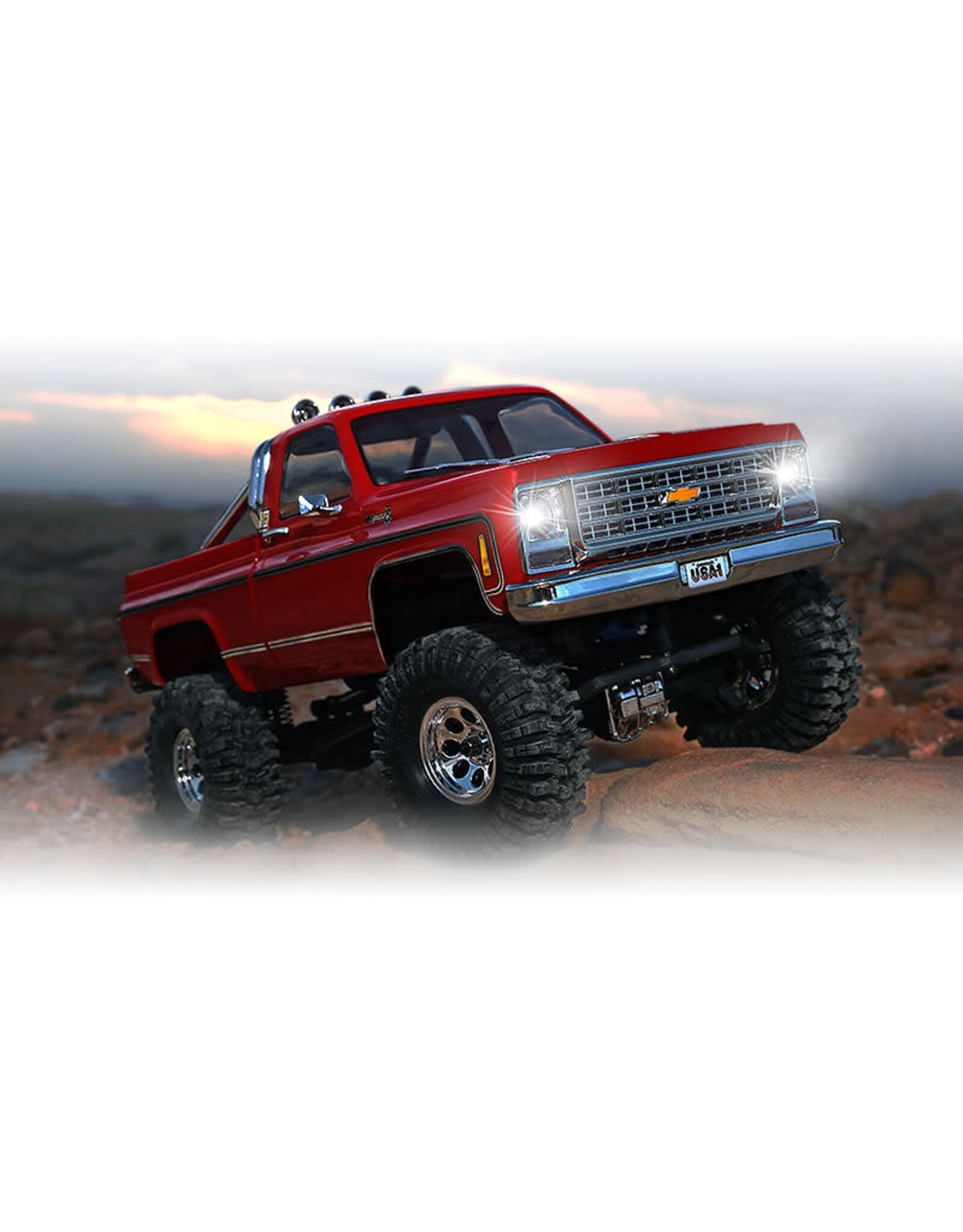 Traxxas TRX-4M High Trail™ Edition Scale and Trail™ Crawler with Chevrolet® K10 pickup 97064-1 RED