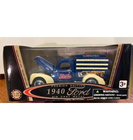 Golden Golden Wheel Premier Ed. 1940 Ford Pepsi Delivery Tr. Die Cast Metal 1:32 scale VINTAGE