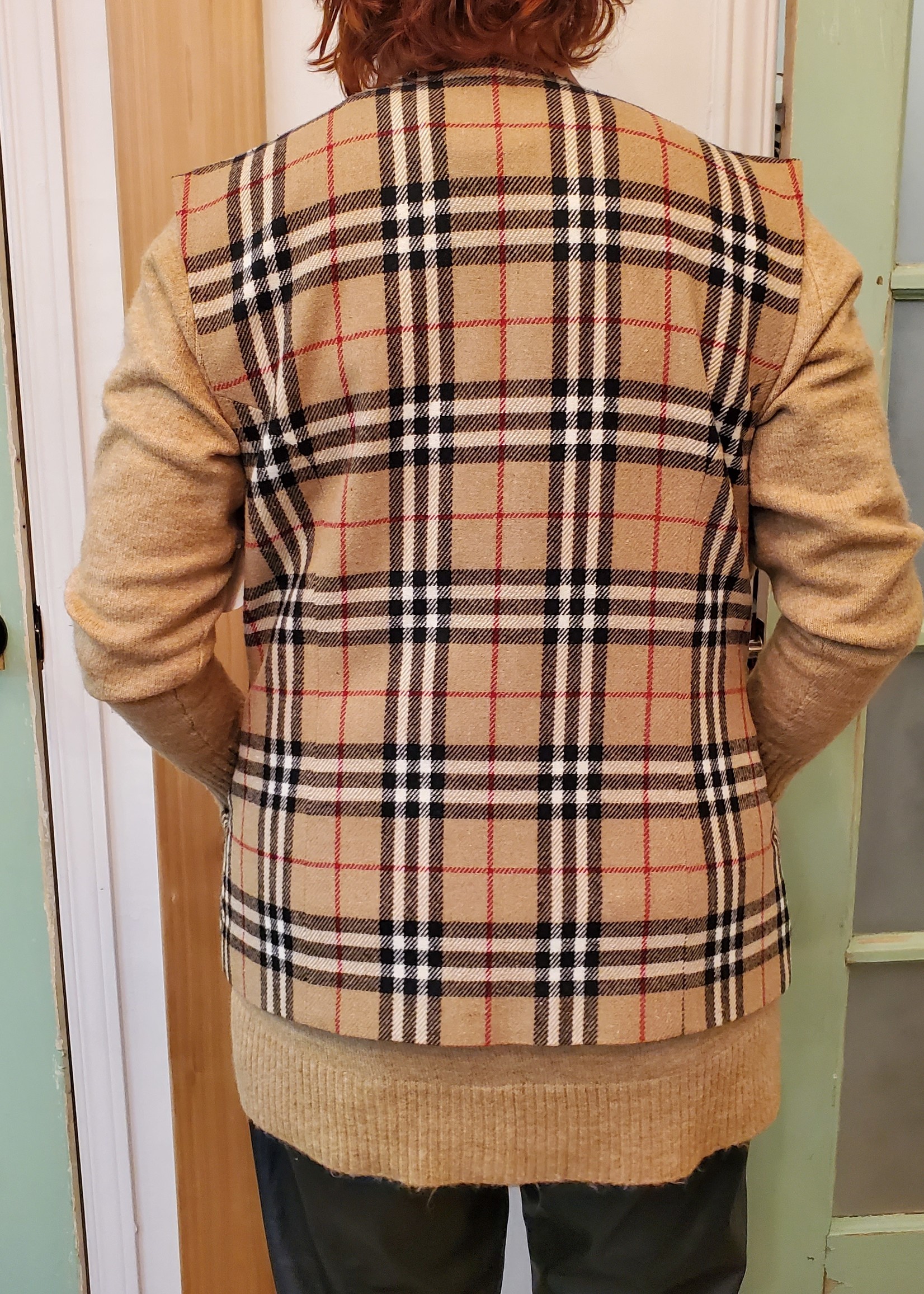 manteau sans manche burberry