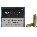 Federal Federal Game-Shok 22 LR, #12 Lead Bird Shot 25 gr, 50 rnds
