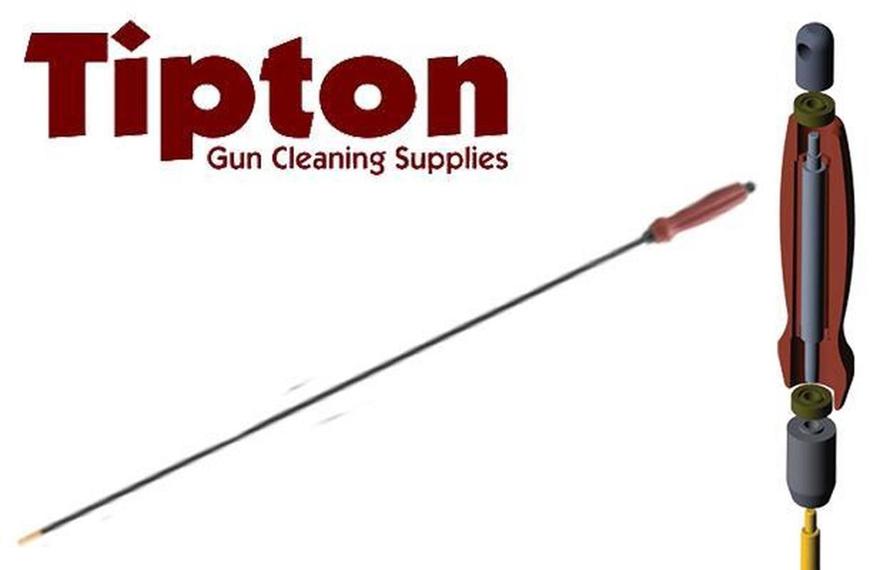 Carbon cleaning rod for air rifles and small caliber