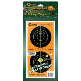 Caldwell Caldwell Orange Peel Target 3" Bullseye 15pk