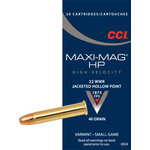 CCI CCI Maxi Mag 22 wmr Ammunition
