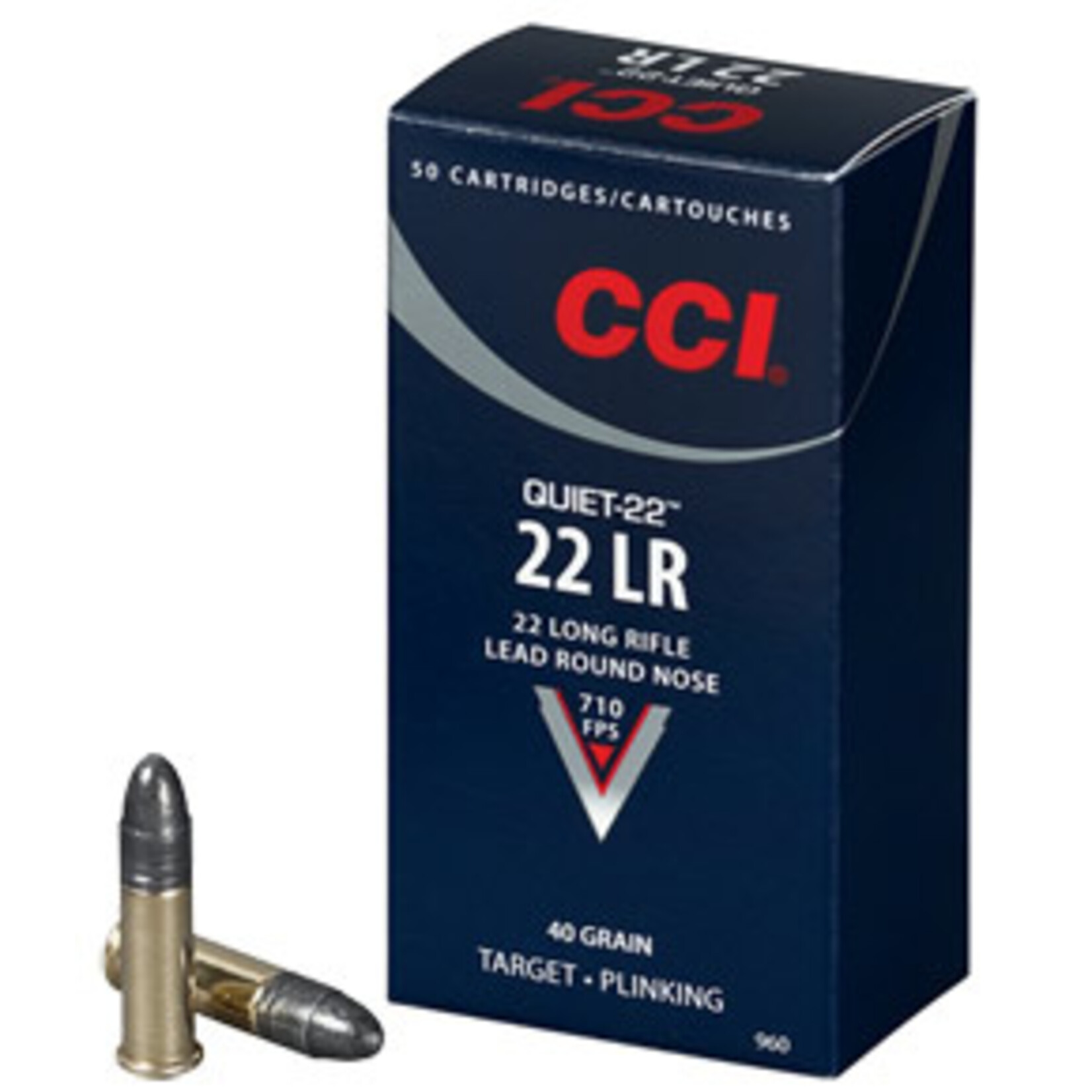 CCI CCI Quiet 22 LR 40 gr LRN, 50 rnds