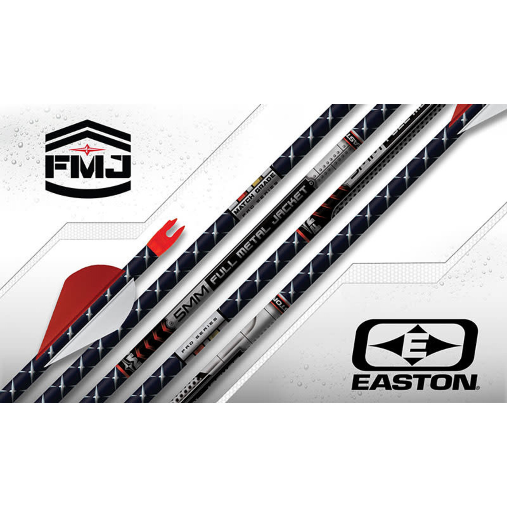 Easton Easton 5mm FMJ Arrows "X"  6 pk