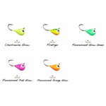 Lunkerhunt Lunkerhunt 1/8 oz Tungsten Micro Tear Drop Glow Jigs