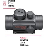 Tasco Tasco Pro Point 1x30mm 5 MOA Red Dot Rifle Scope