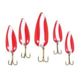 Eagle Claw Eagle Claw Red/White Spoon Assortment