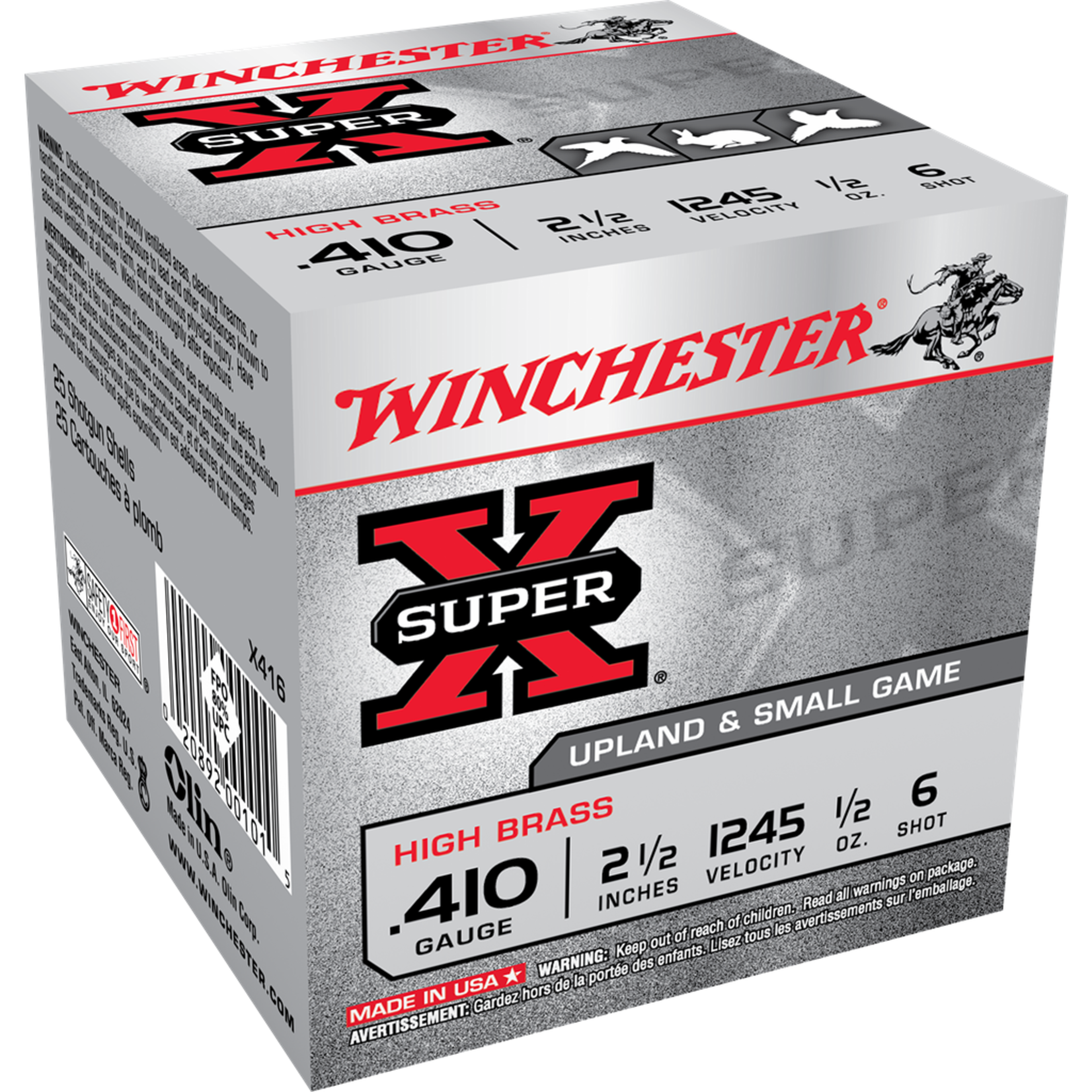 Winchester 410 ga Lead  -  Winchester Super-X