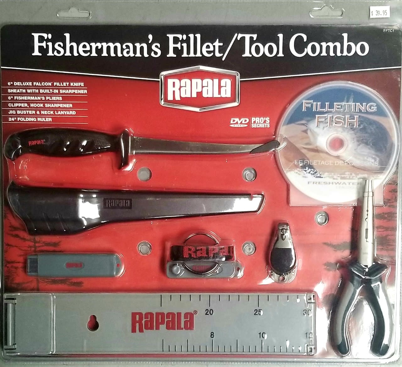 Rapala Fisherman's Fillet/Tool Combo kit Backcountry Supplies