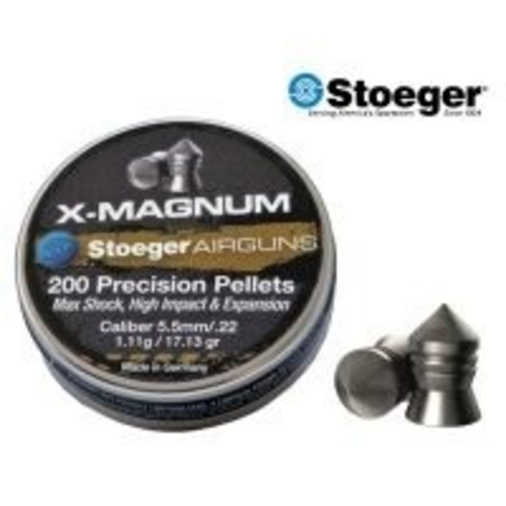 Stoeger X-Magnum .22 Precision Pellets 200 pk