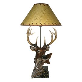 River's Edge Deer Table Lamp