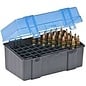 Plano Plano Ammo Box 50 rnd, 30-06, 7mm, 270, Clear Blue