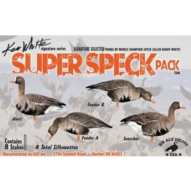 Silhouette Decoy Specklebelly Goose  8 Pack