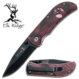 Elk Ridge Elk Ridge 3" Pink Camo Folder