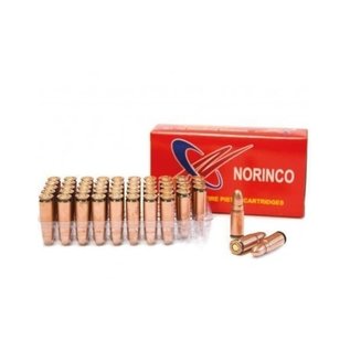 Norinco Norinco 7.62x25 85 gr FMJ Tokarev 50 rnds