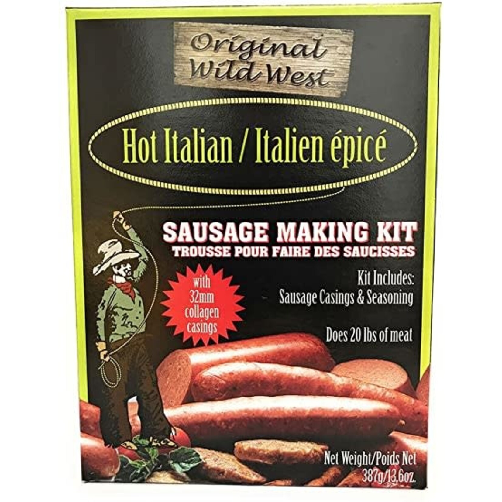 Wild West Wild West Hot Italian Sausage Kit