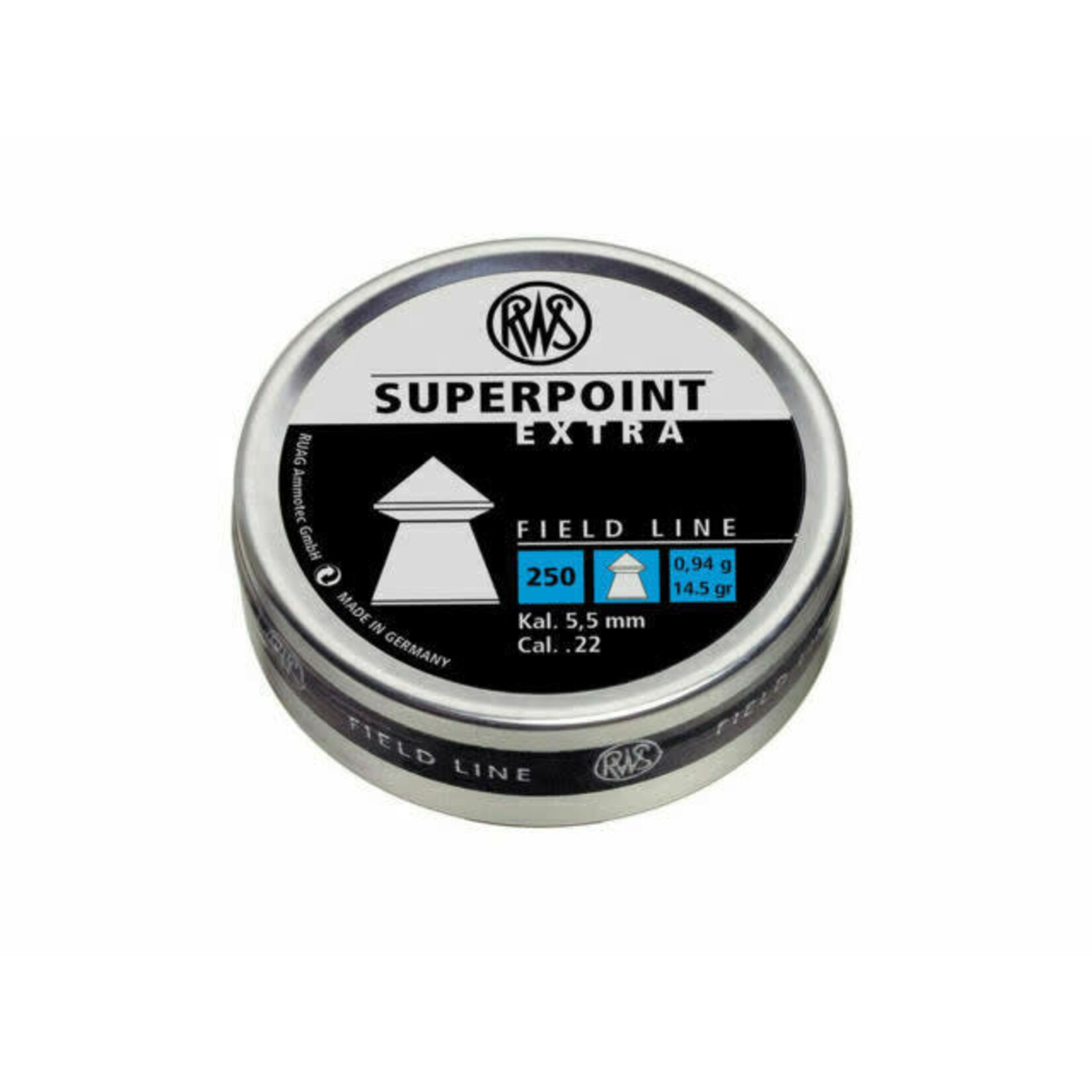 RWS Ammunition RWS Superpoint Pellet .22, 500 ct