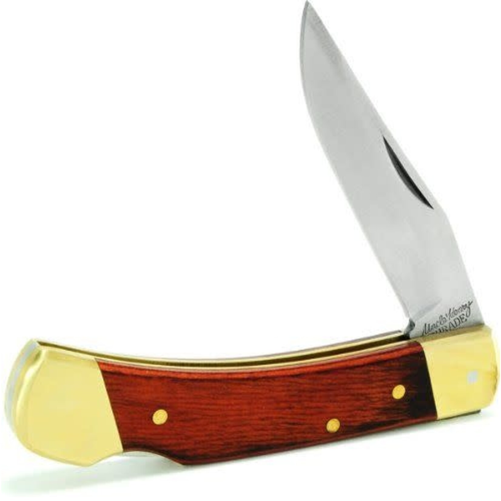 Uncle Henry Uncle Henry Smokey 3 3/4" Folding Knife w/ Leather Sheath