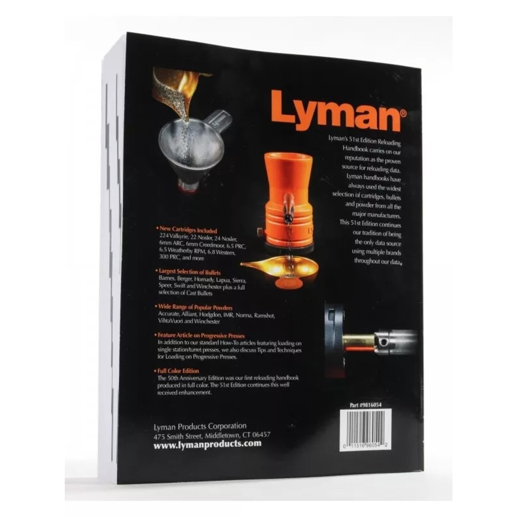 Lyman Lyman 51st Edition Reloading Book