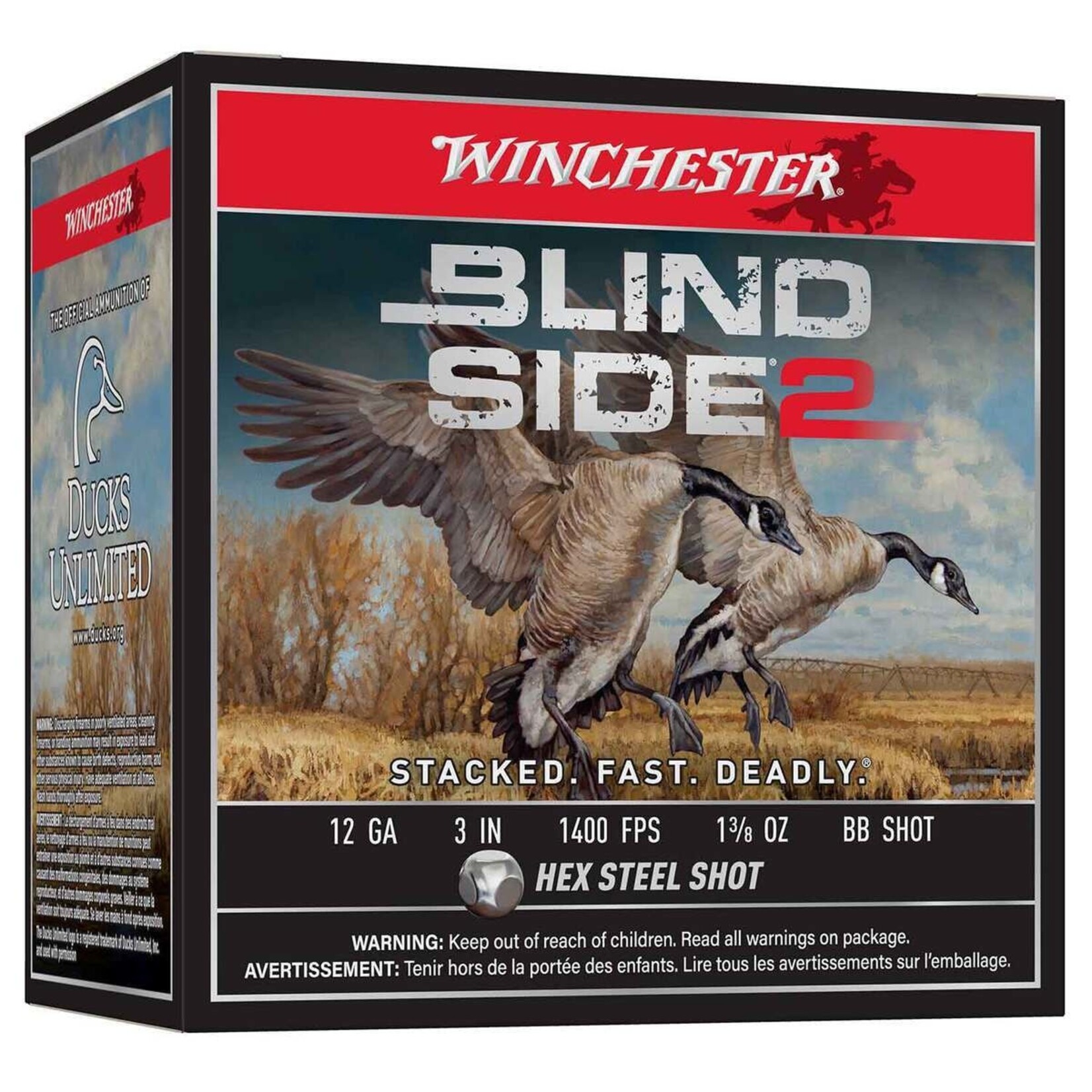 Winchester 12 ga Steel  -  Winchester Blindside 2 Ammo