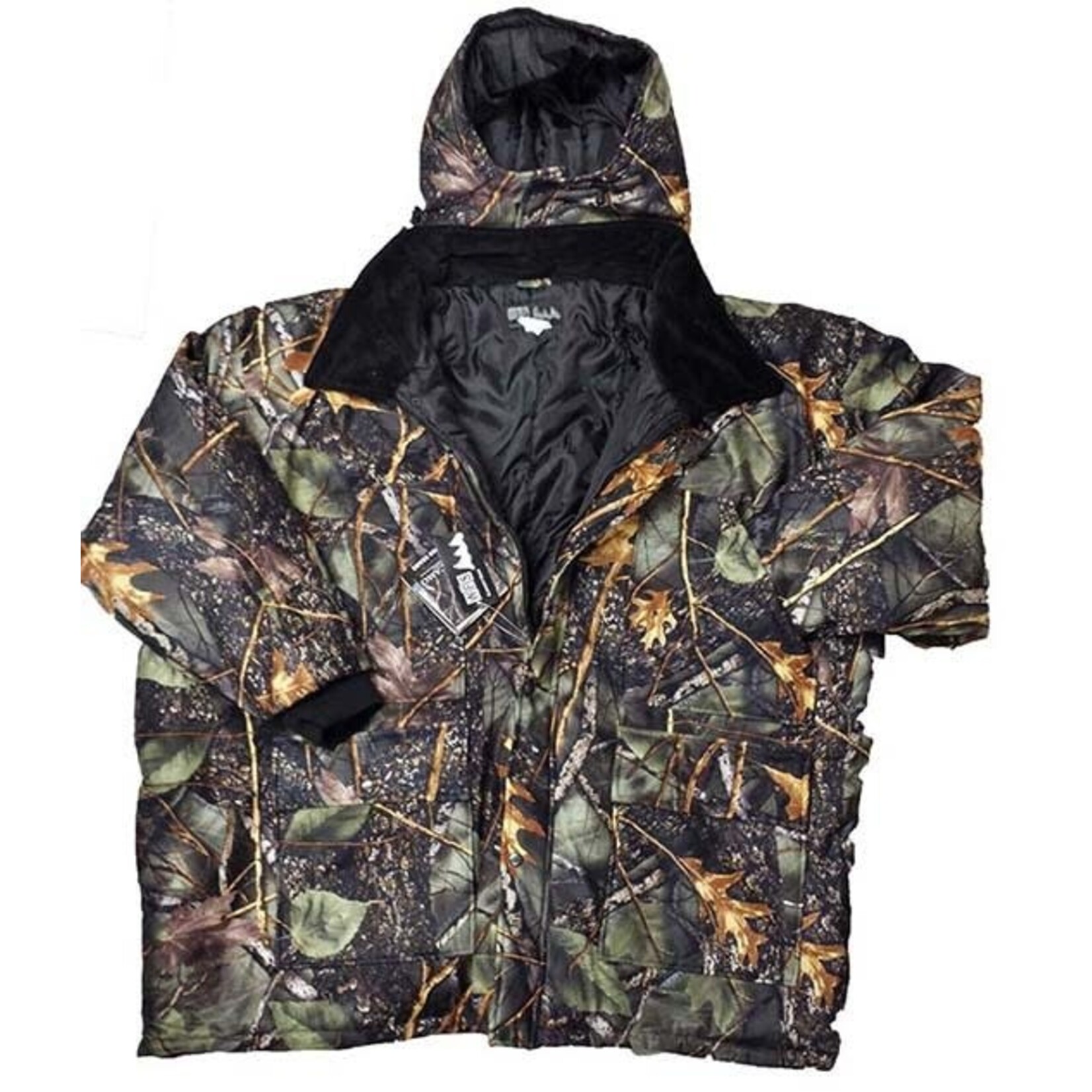 Burly 4 in 1 Waterproof Windproof Insulated Hunting Parka