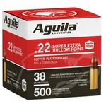 Aguila Aguila 22 lr 38 gr HP  500 rnds