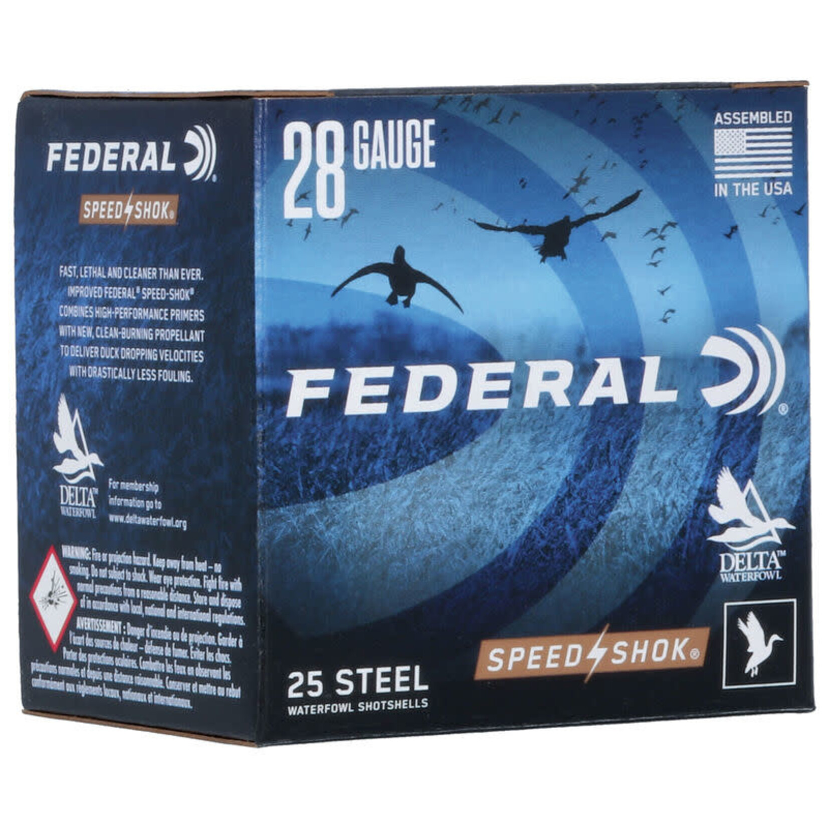 Federal 28 ga Steel - Federal Speed Shok Waterfowl 2 3/4" #6 5/8 oz 1350 fps