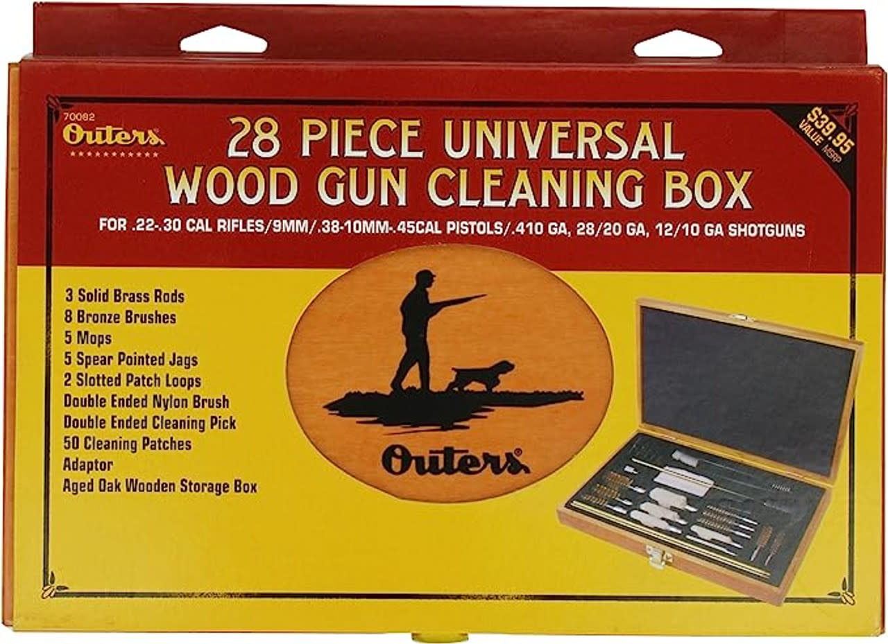 Outers 32 Piece Gun Cleaning Box Backcountry Supplies