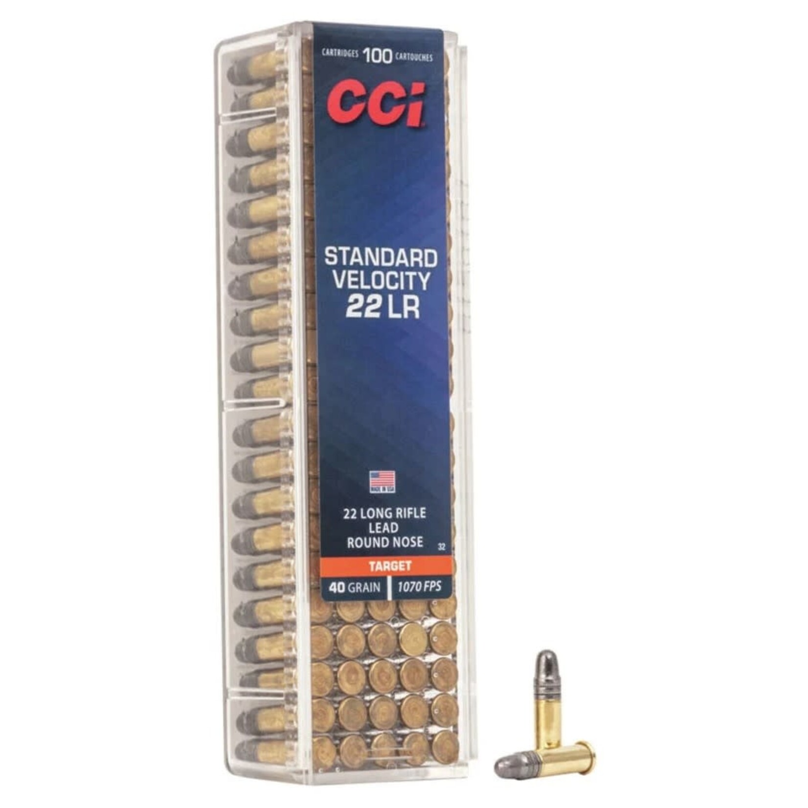 CCI CCI SV Target 22 lr 40 gr LRN 100 rnds