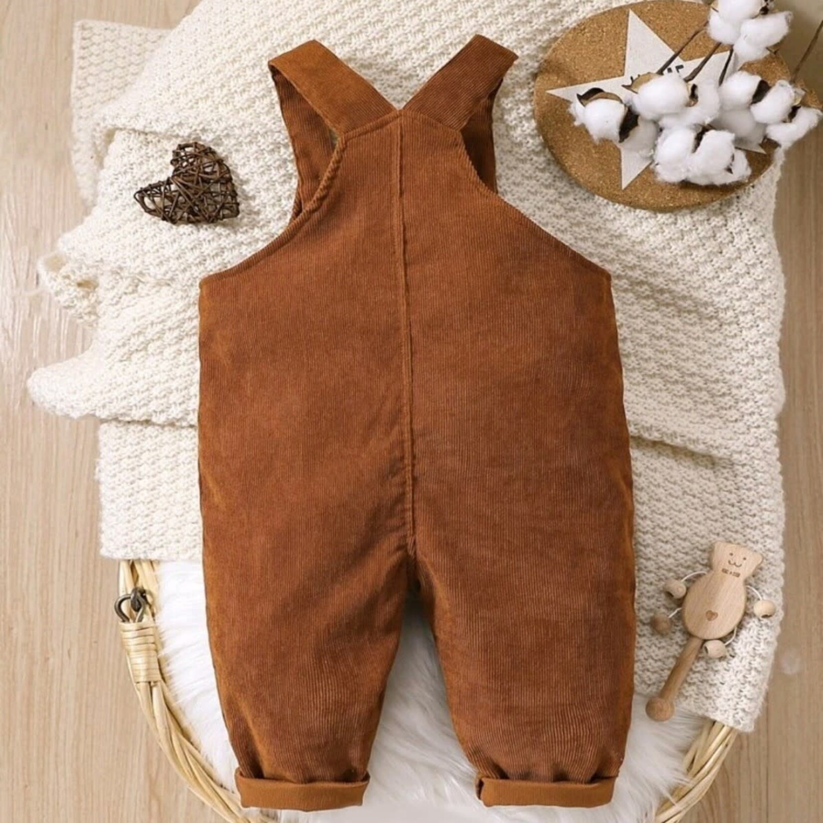 Baby Flap Pocket Overalls