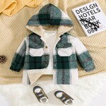 Baby Plaid Thermal Lined Coat
