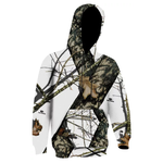 Yukon Gear Snow Camo Hoodie, Medium