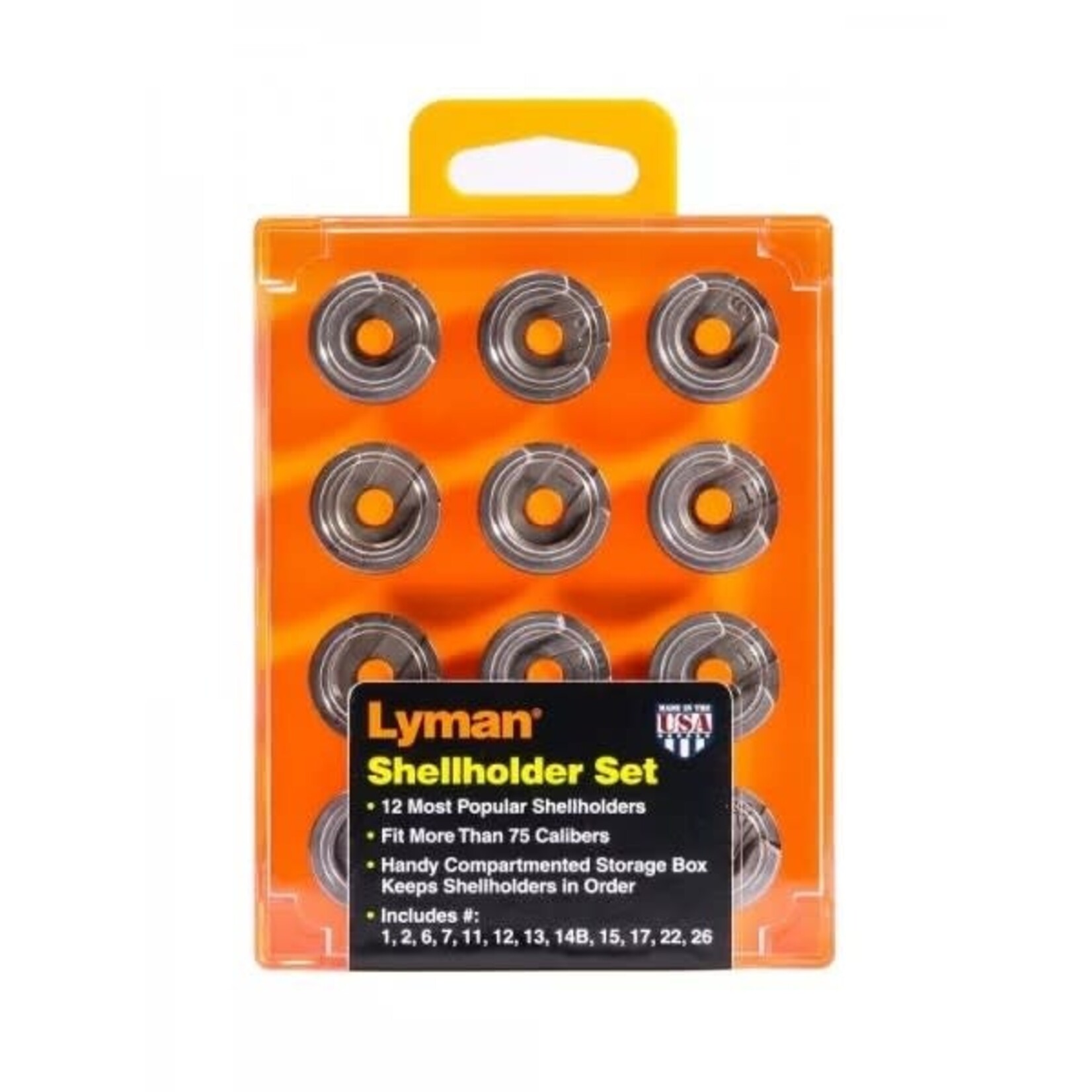 Lyman Lyman Shell Holder Set 12 pk