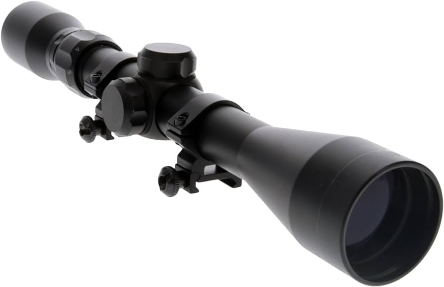 TruGlo Buckline Rifle Scope Black 3-9x40 BDC Reticle