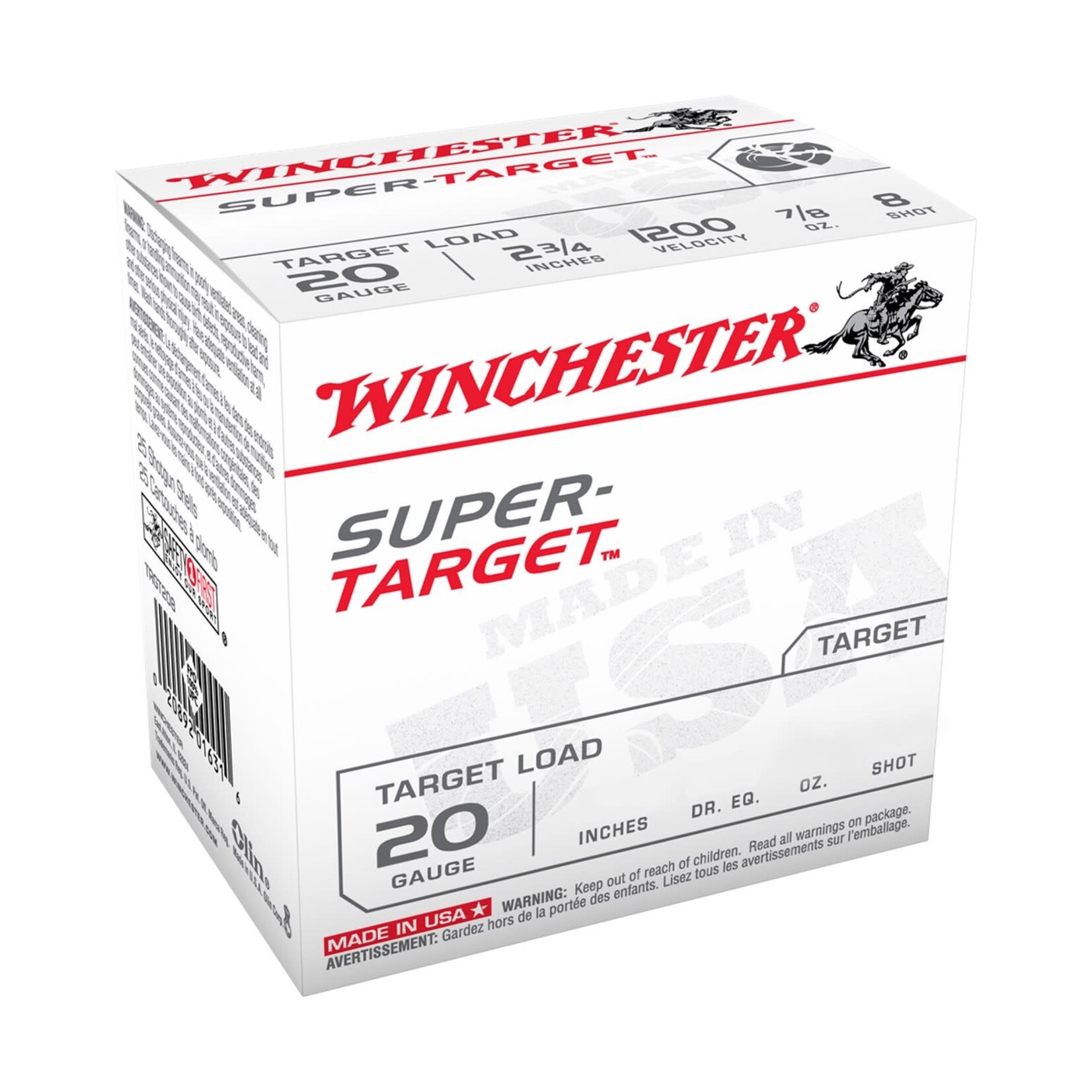 Winchester 20 ga Lead - Winchester Super Target