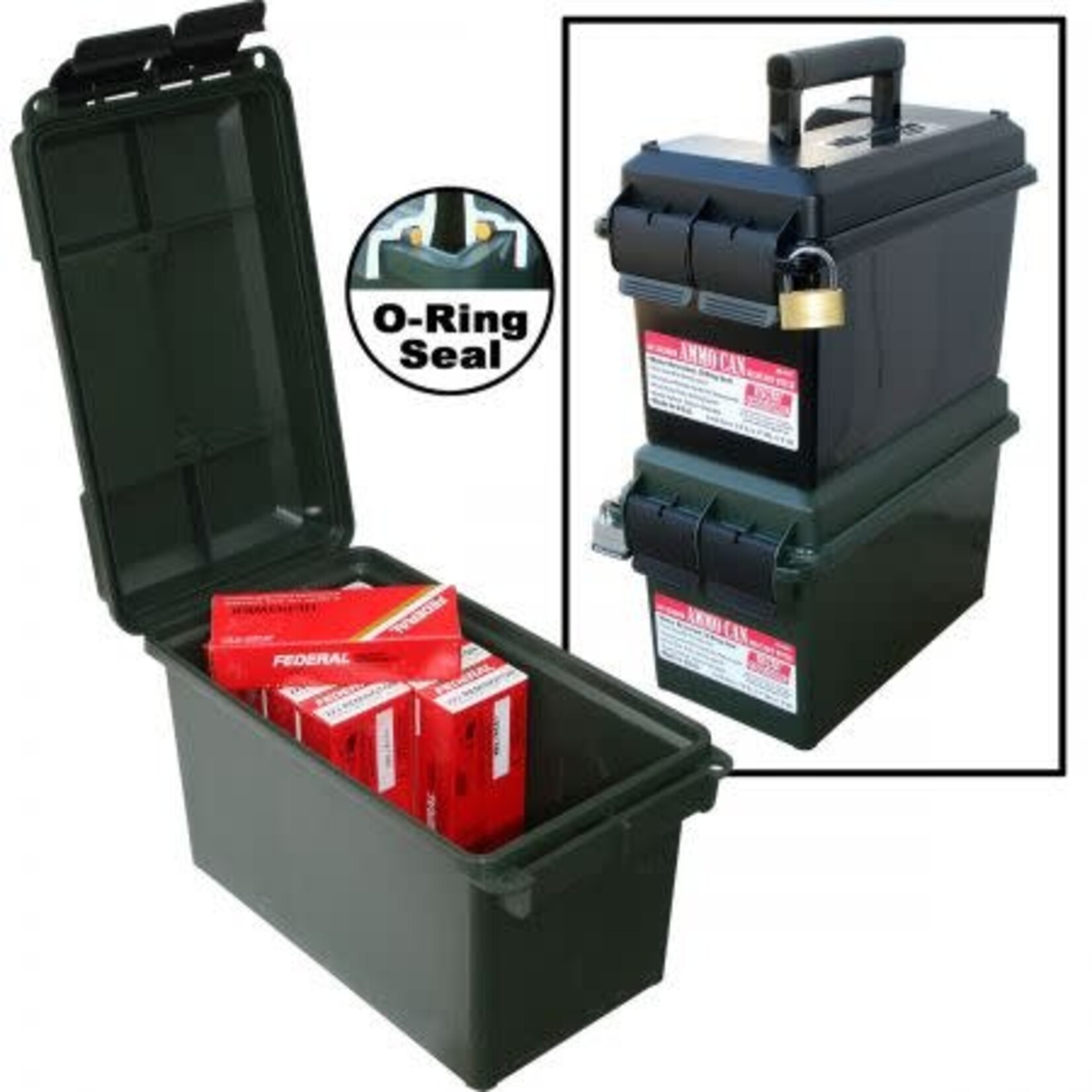 MTM MTM 50 Cal Ammo Can Forest Green