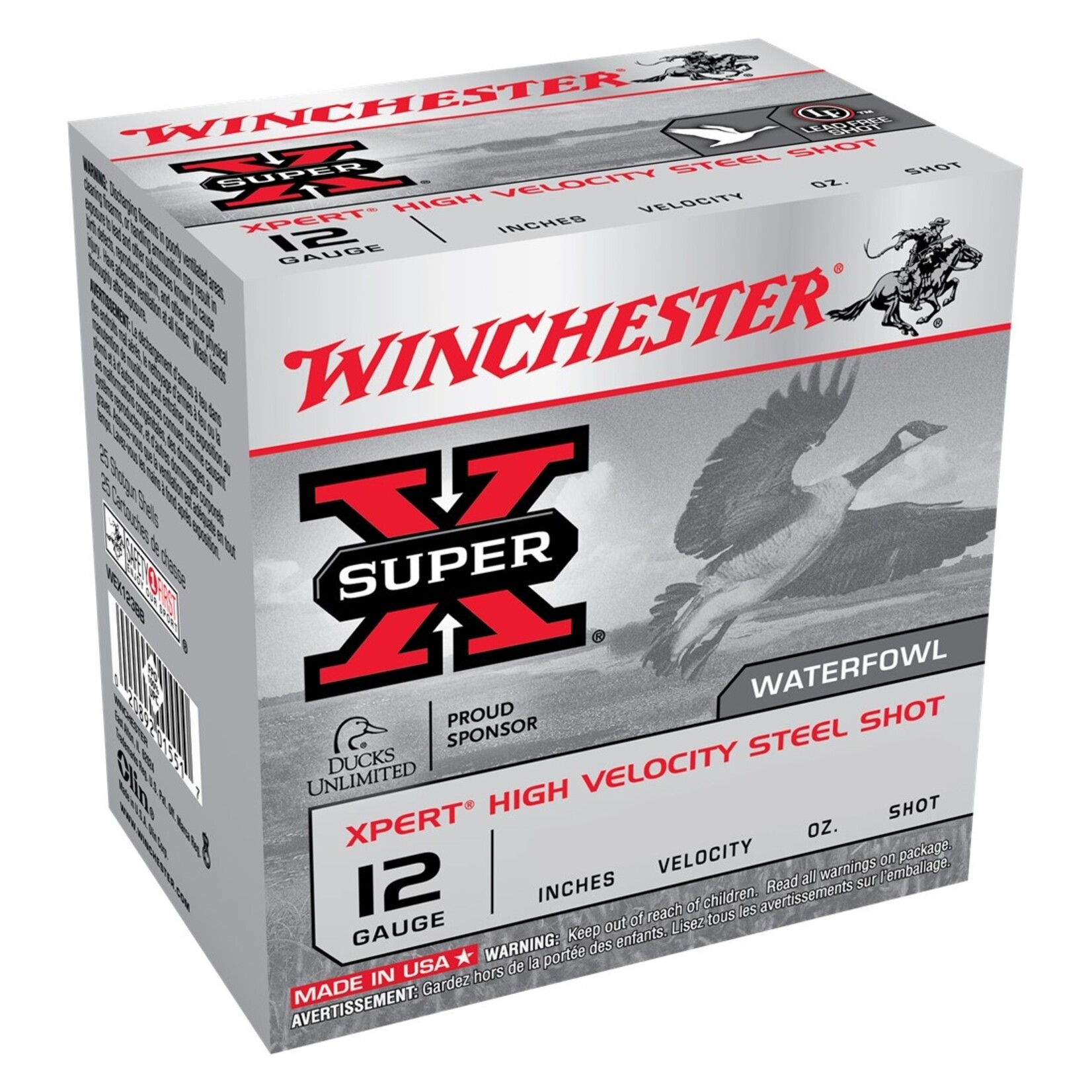 Winchester 12 ga Steel  -  Winchester Super-X High Velocity