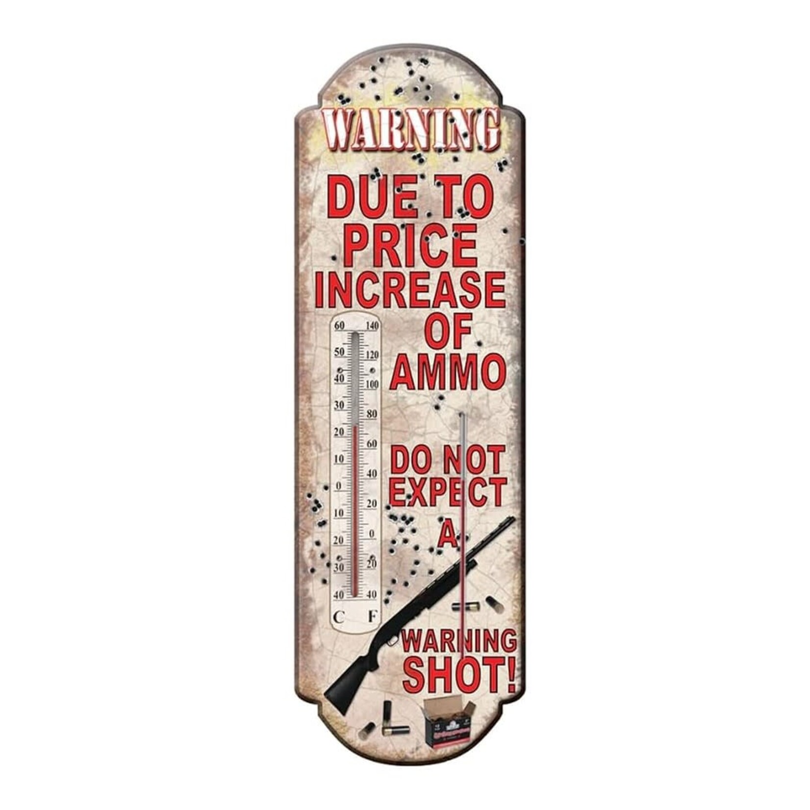 rivers edge Rivers Edge Tin Thermometer - Due To Price