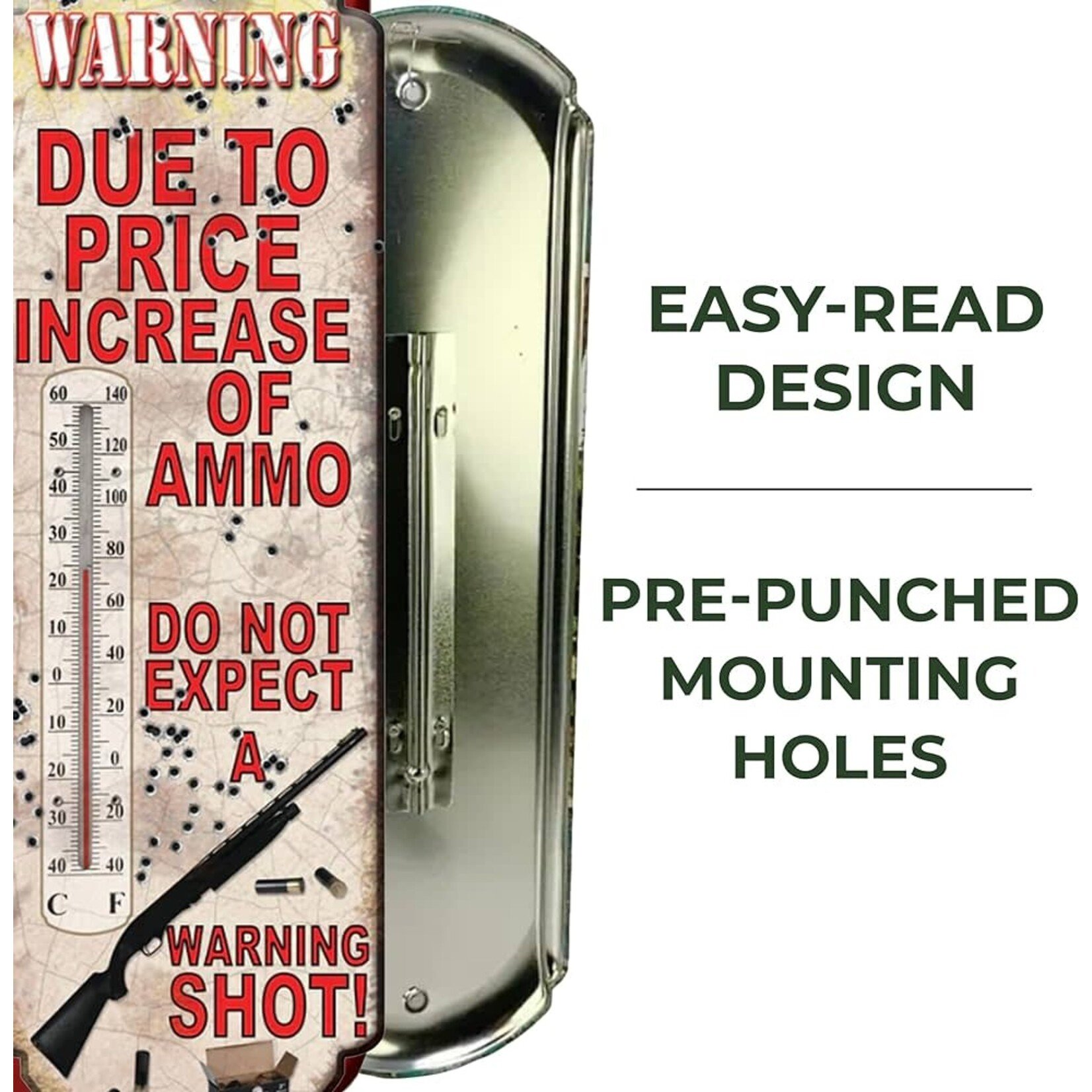 rivers edge Rivers Edge Tin Thermometer - Due To Price