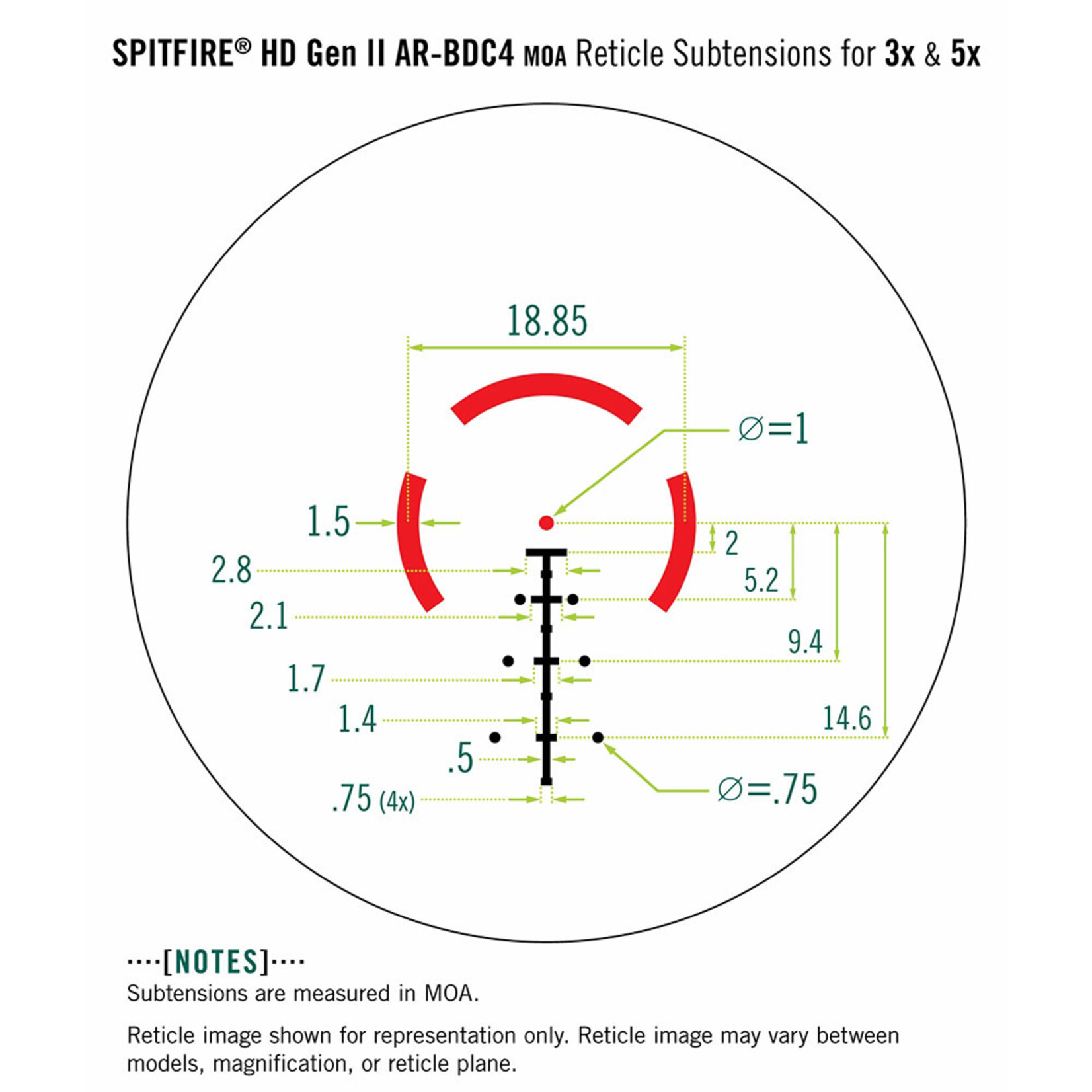 Vortex Vortex Spitfire HD Gen II 5x Prism Scope