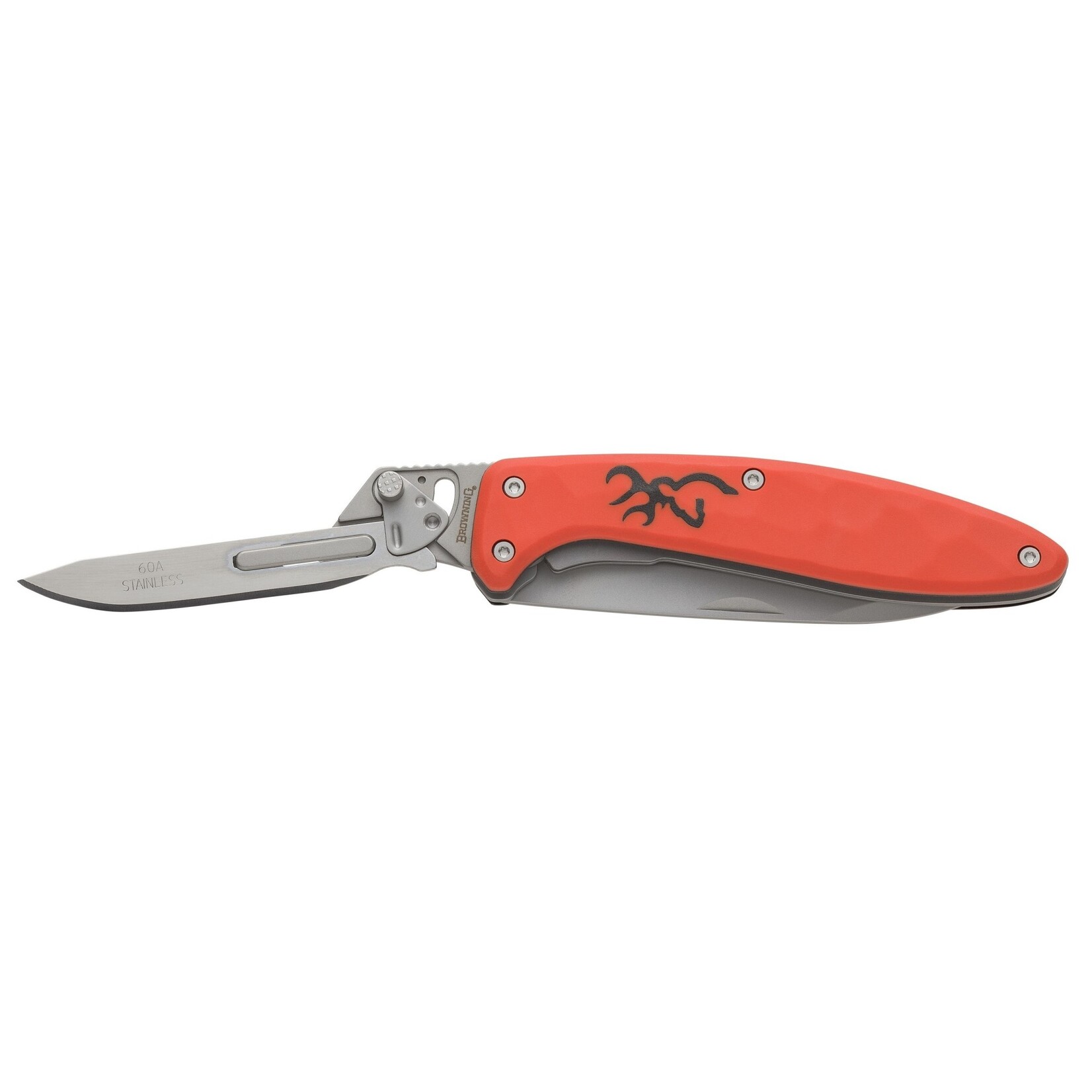 Browning Browning Primal Scalpel 2 Blade  Knife - Orange